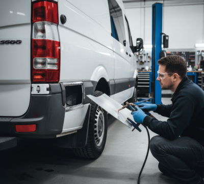 Замена кармана перед задним колесом для Mercedes Sprinter 906 maxi